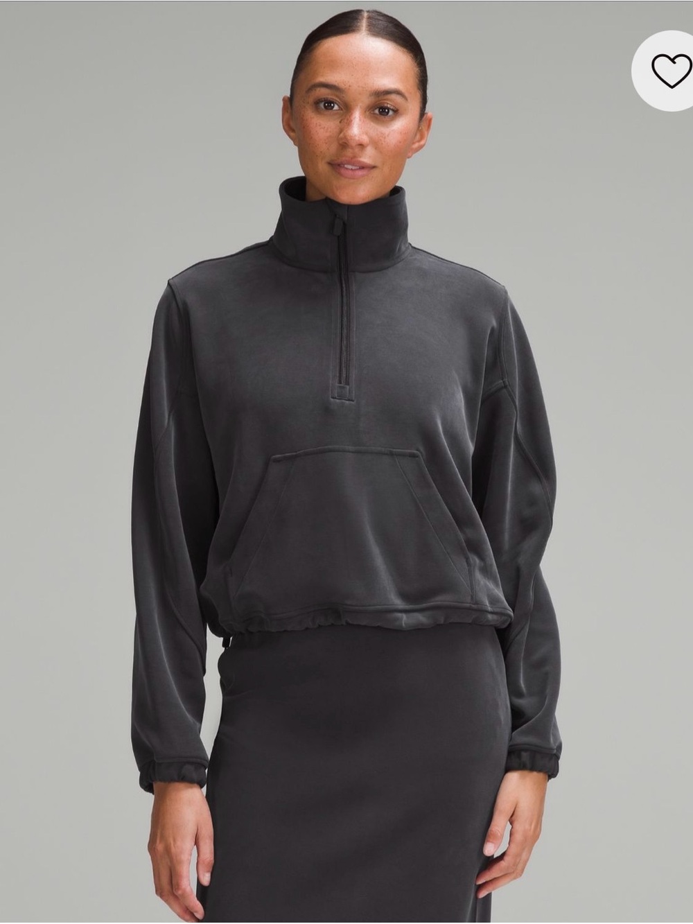 lululemon Brushed Softstreme Half Zip